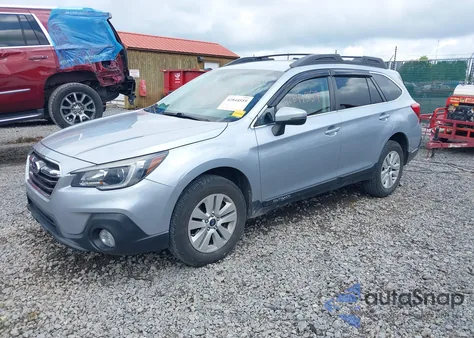 2019 Subaru Outback 2.5I Premium из США, поврежденный, VIN 4S4BSAFC7K3319080